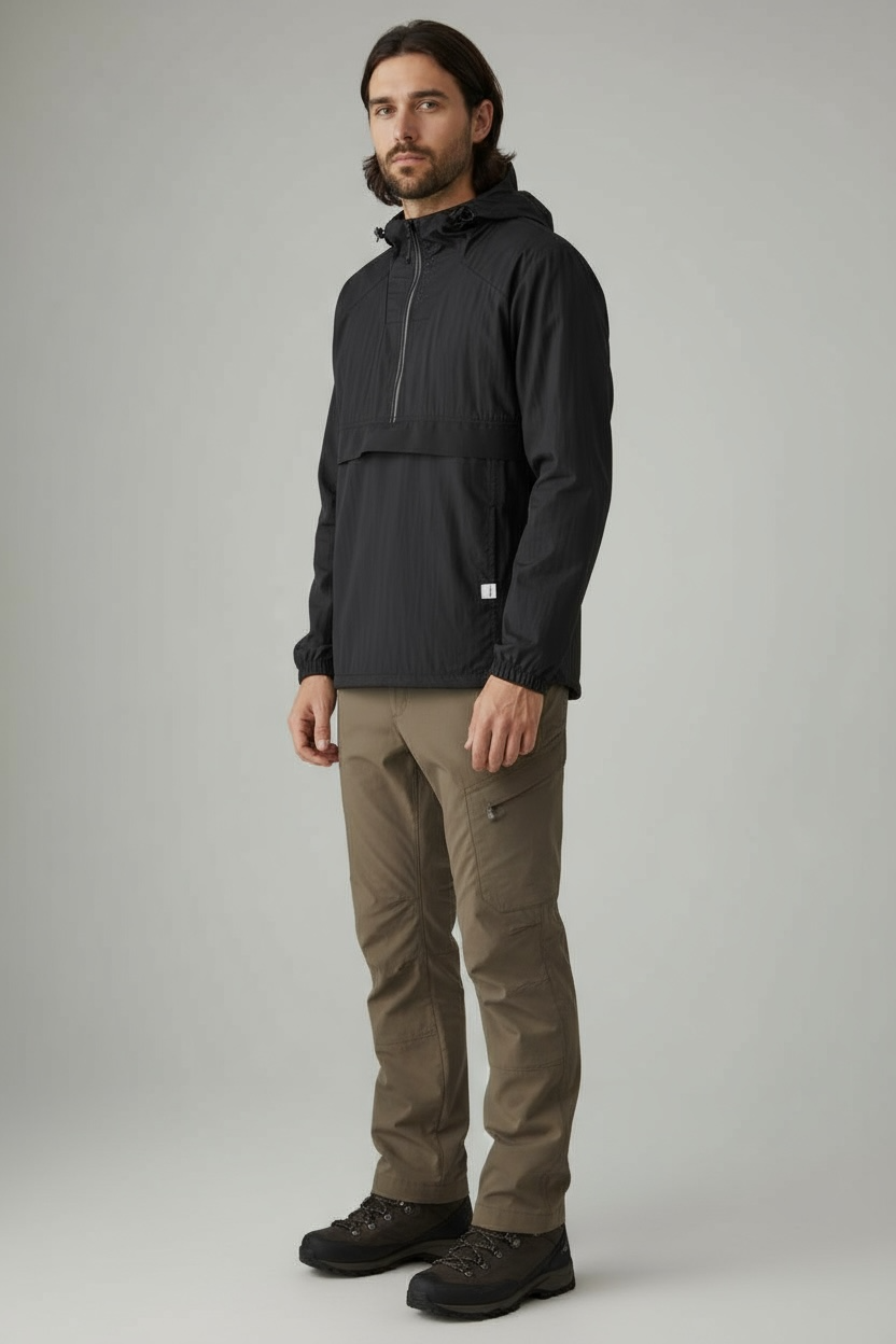 Ultra-Light Autumn/Winter Anorak - Black (Men's)