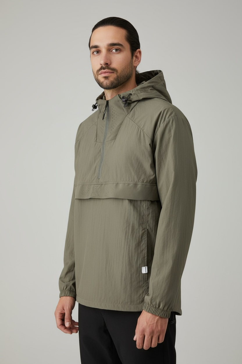 Ultra-Light Autumn/Winter Anorak - Green (Men's)