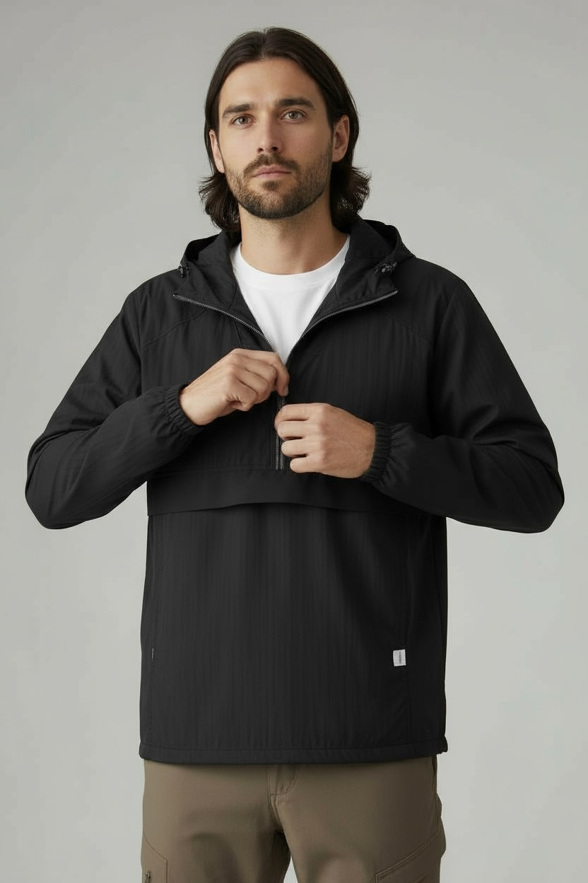 Ultra-Light Autumn/Winter Anorak - Black (Men's)