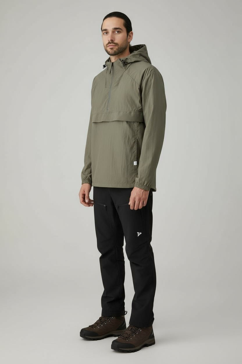 Ultra-Light Autumn/Winter Anorak - Green (Men's)
