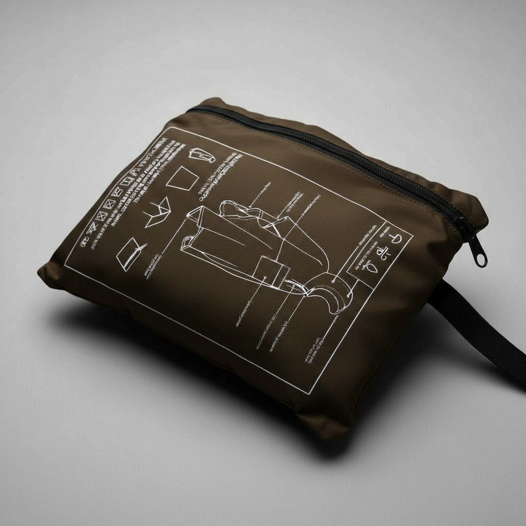 Poncho Imperméable Tactique NOMAIA - Café (Homme)