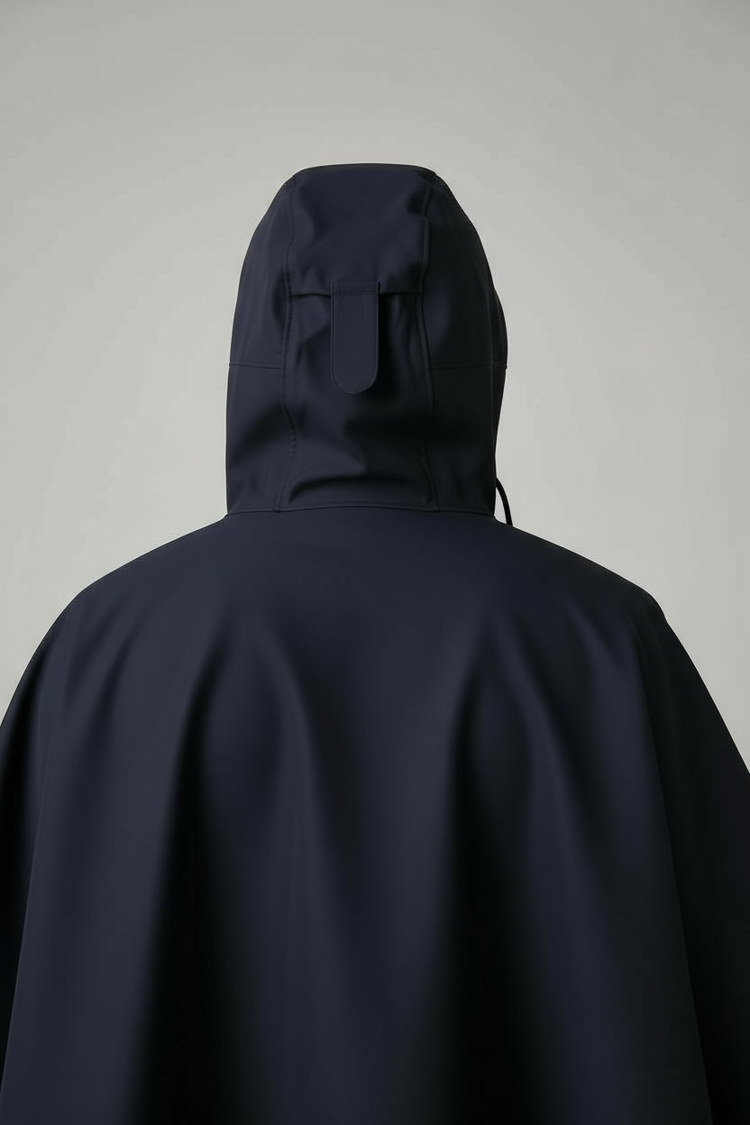 Poncho Imperméable Tactique NOMAIA - Bleu Foncé (Femme)