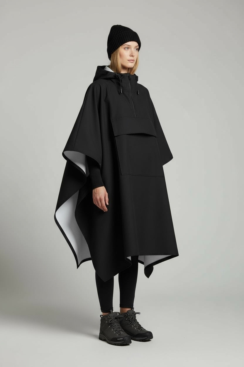 Poncho Imperméable Tactique 3 en 1 ,poncho, tarp, abri d'urgence