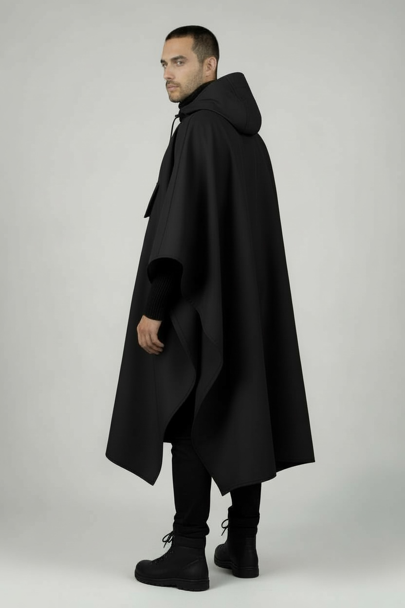 Poncho Imperméable Tactique NOMAIA - Noir (Homme)