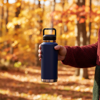 Bouteille Isotherme Acier Inoxydable \ Bleu