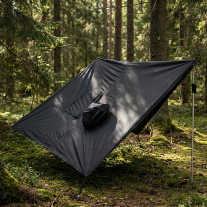 Poncho Imperméable Tactique NOMAIA - Noir (Femme)