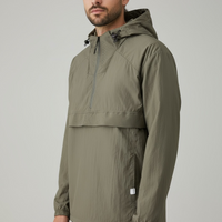 Anorak Ultra-Léger Automne/Hiver - Vert (Homme)