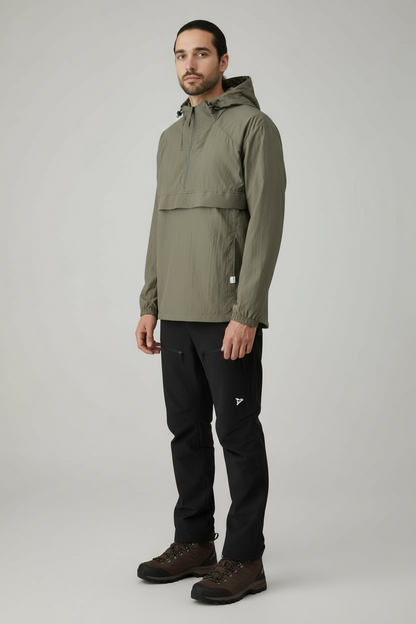 Anorak Ultra-Léger Automne/Hiver - Vert (Homme)