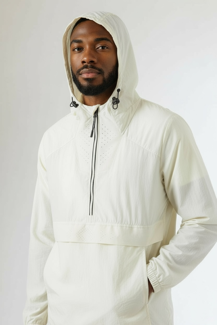 Anorak Ultra-Léger Automne/Hiver - Blanc (Homme)