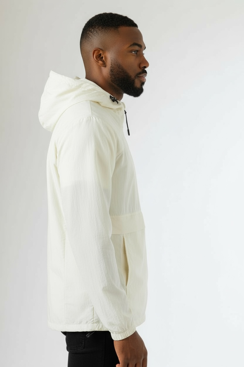 Anorak Ultra-Léger Automne/Hiver - Blanc (Homme)