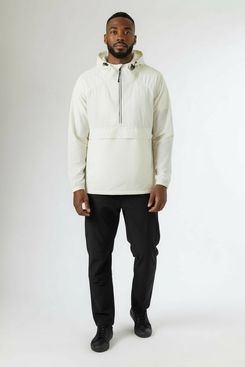 Anorak Ultra-Léger Automne/Hiver - Blanc (Homme)