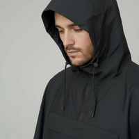 Poncho Imperméable Tactique NOMAIA - Noir (Homme)