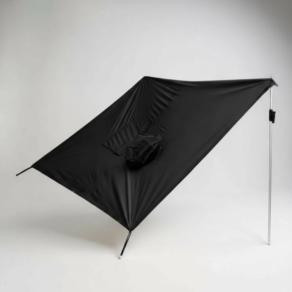 Poncho Imperméable Tactique NOMAIA - Noir (Homme)