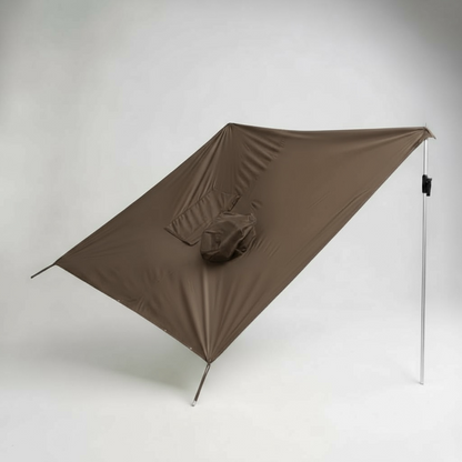 Poncho Imperméable Tactique NOMAIA - Café (Femme)