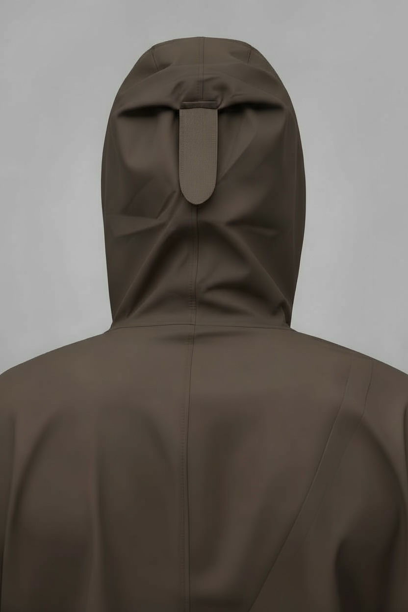 Poncho Imperméable Tactique NOMAIA - Café (Femme)