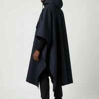 Poncho Imperméable Tactique NOMAIA - Bleu Foncé (Homme)