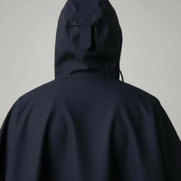 Poncho Imperméable Tactique NOMAIA - Bleu Foncé (Femme)