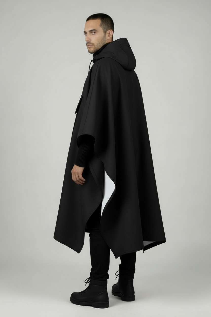 Poncho Imperméable Tactique NOMAIA - Noir (Homme)