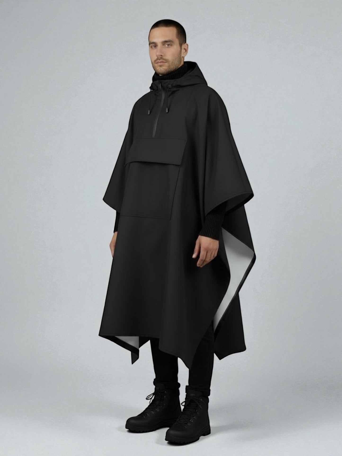 Poncho Imperméable Tactique 3 en 1 ,poncho, tarp, abri d'urgence