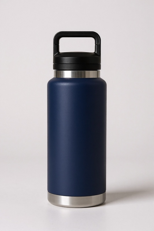 Bouteille Isotherme Acier Inoxydable \ Bleu